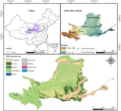 Spatiotemporal evolution and multi-scenario prediction of habitat quality in the Yellow River Basin